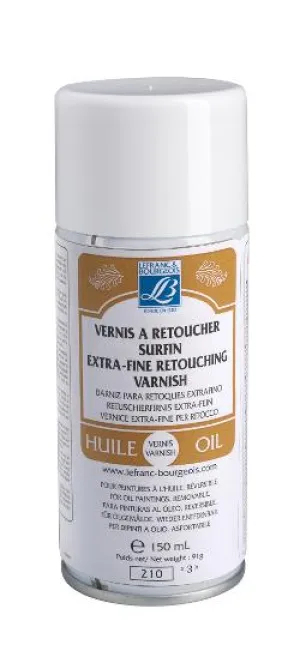 art material Lefranc & Bourgeois Retouching Varnish Spray 150 ml