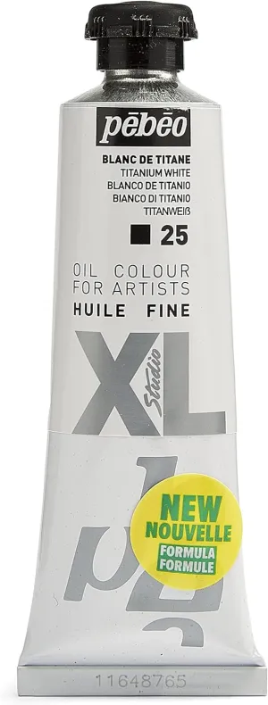 PEBEO XL FINE OIL 37 ML TITANIUM WHITE