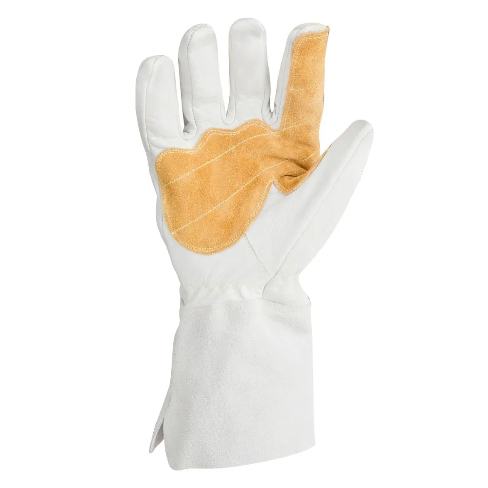 212 Performance ARCSGSA-00-009 ARC Premium Stick Welding Gloves, GSA Compliant White