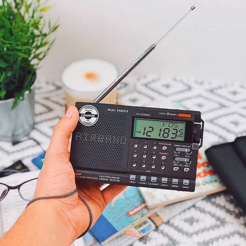 Air Band Portable Radio SAB2019 by Steepletone