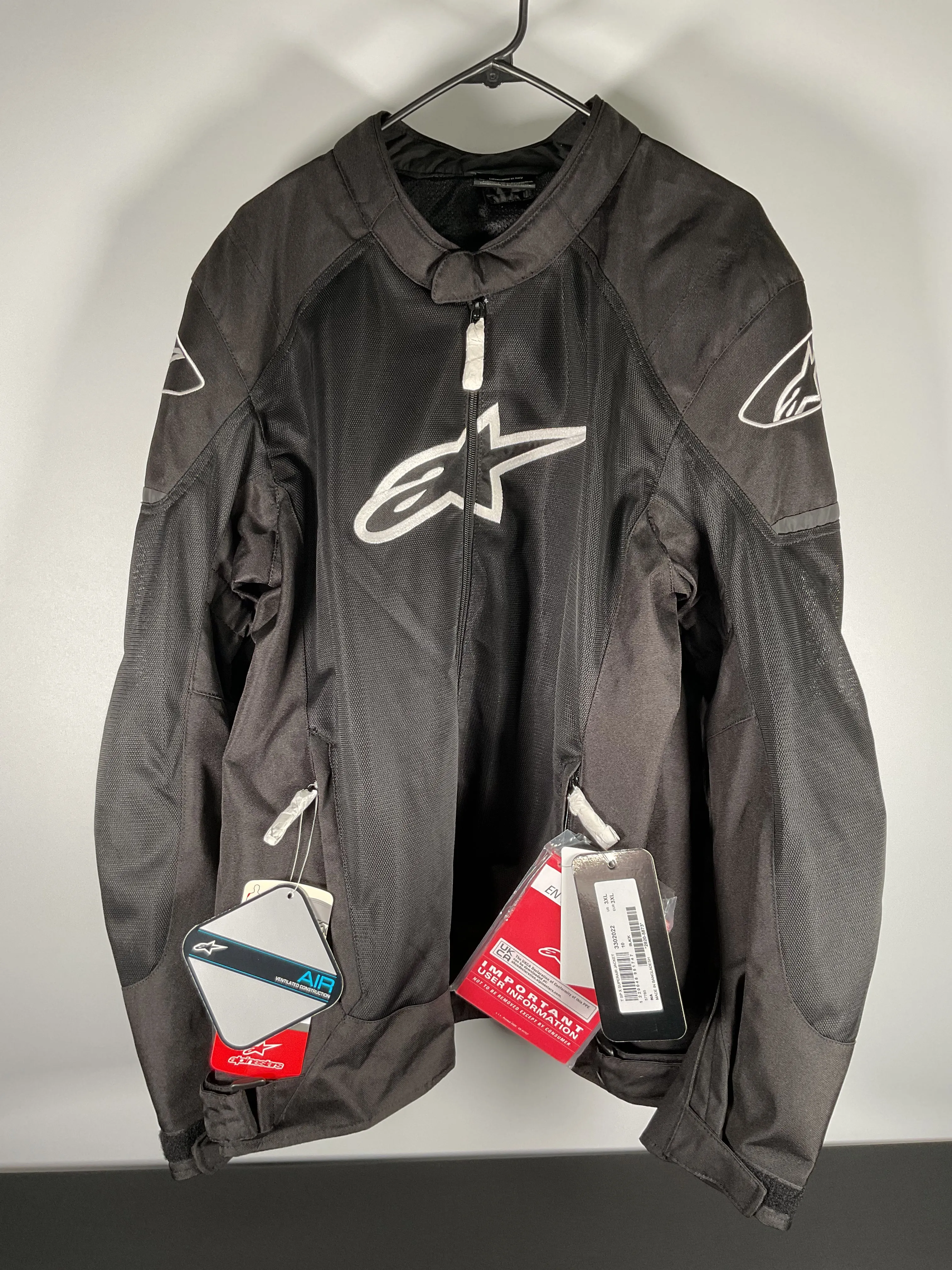 Alpinestars T SP X Superair Jacket - Black - Size M - USED LIKE NEW