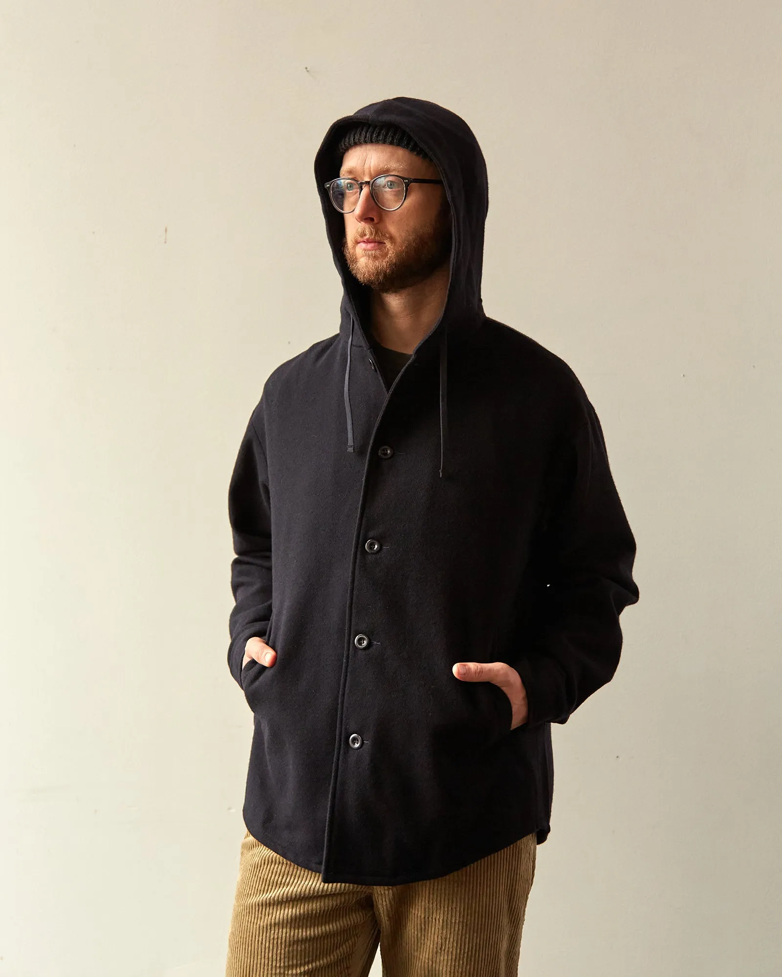 Arpenteur JoPo Wool Jacket, Navy