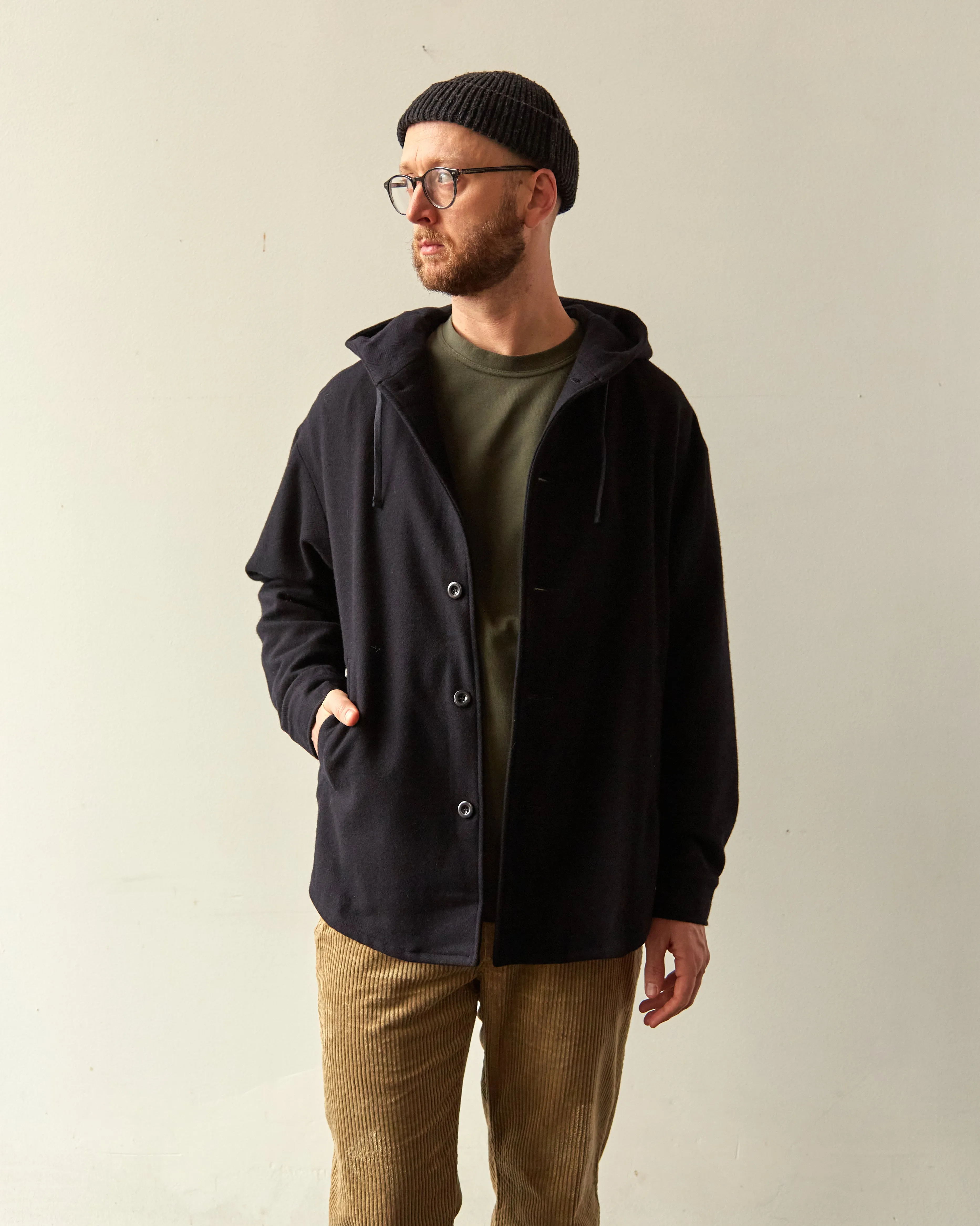 Arpenteur JoPo Wool Jacket, Navy