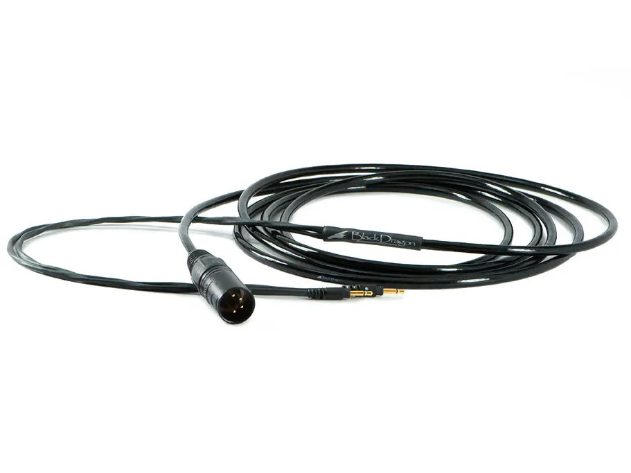 Black Dragon Cable for Audioquest Headphones