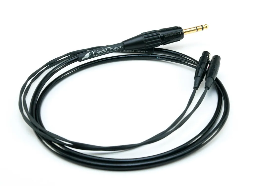 Black Dragon Headphone Cable  - Universal (Fits Most)