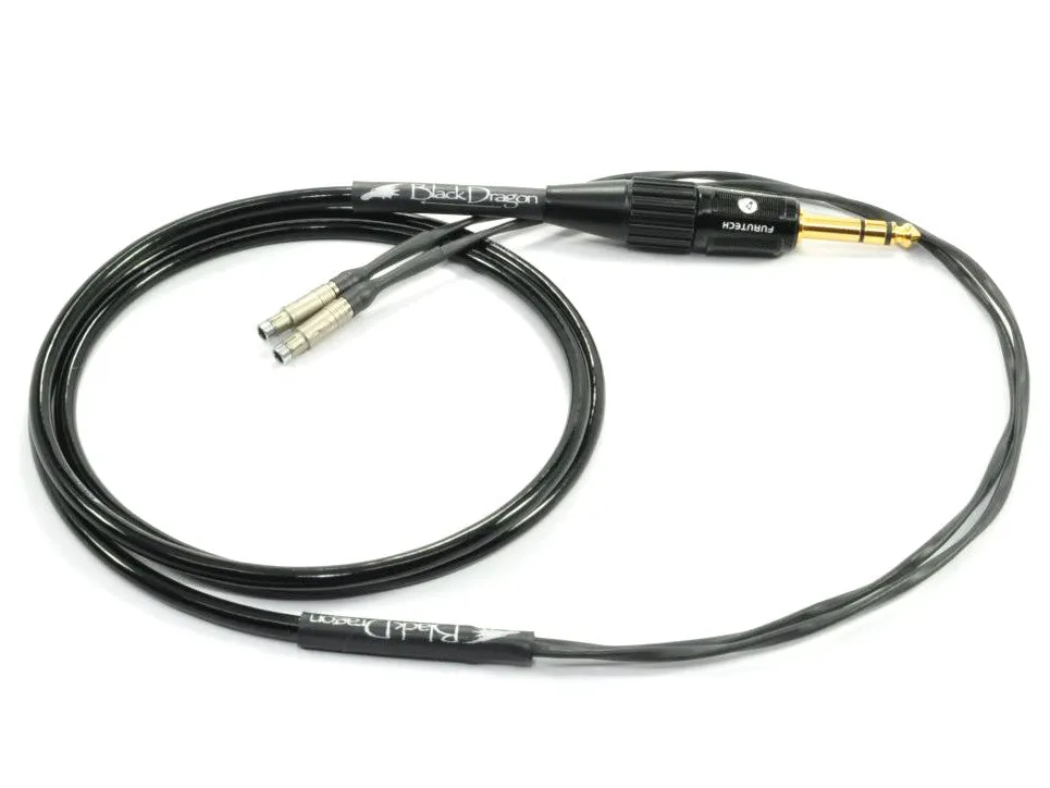 Black Dragon Headphone Cable  - Universal (Fits Most)