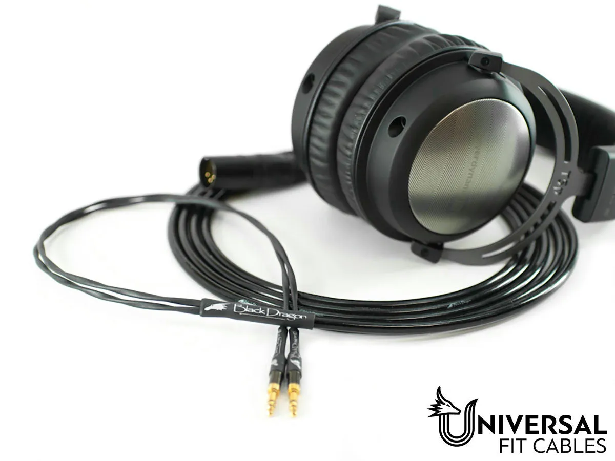 Black Dragon Headphone Cable  - Universal (Fits Most)