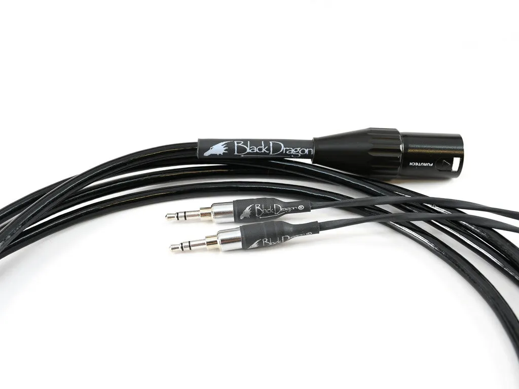 Black Dragon Headphone Cable  - Universal (Fits Most)