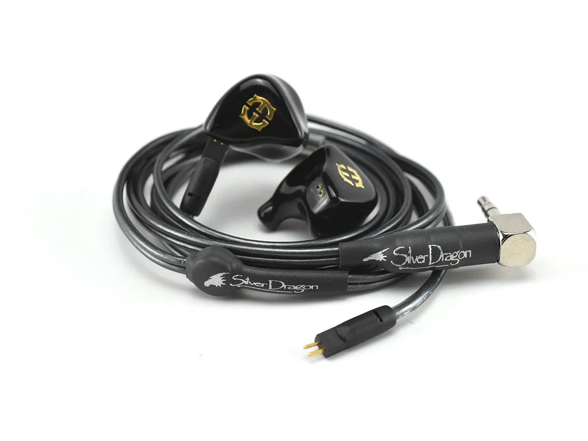 Black Dragon IEM V1 Cable (2 Pin)