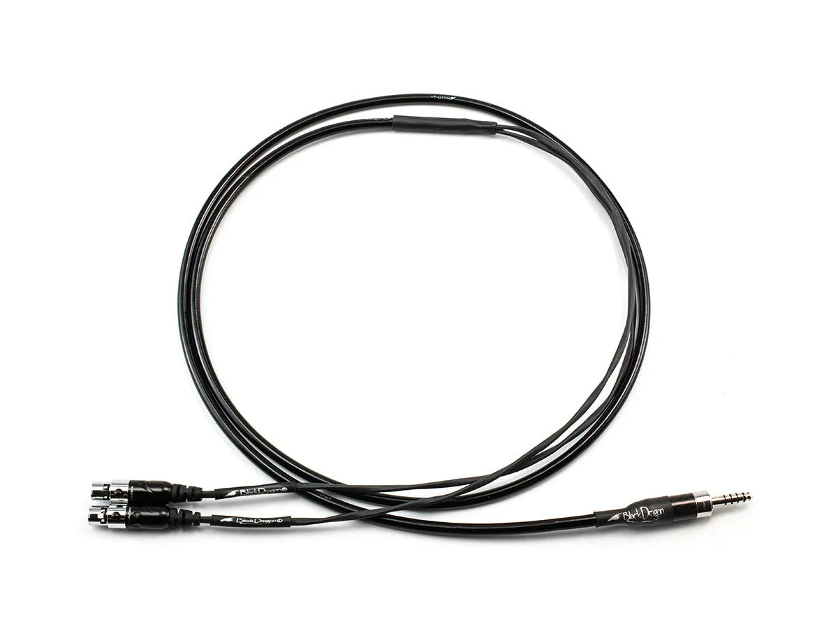 Black Dragon Premium Cable for Audeze Headphones