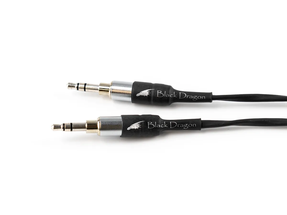 Black Dragon Premium Cable for Audeze Headphones