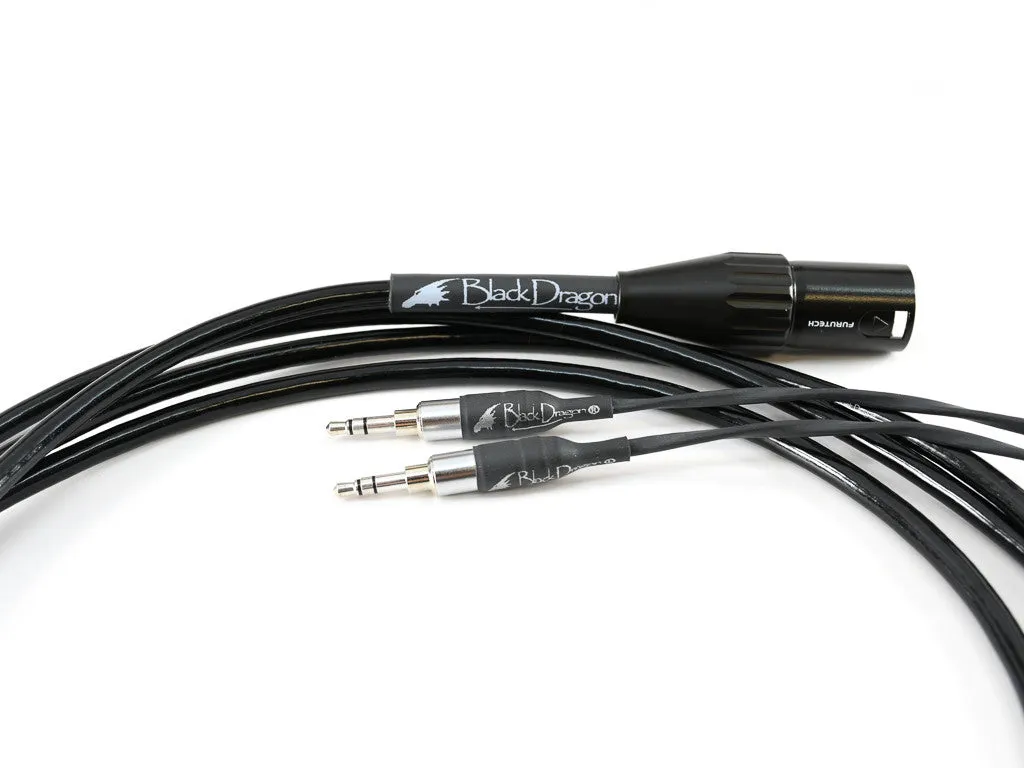 Black Dragon Premium Cable for Denon Headphones