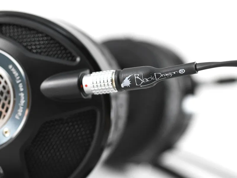 Black Dragon Premium Cable for Focal Utopia Headphones