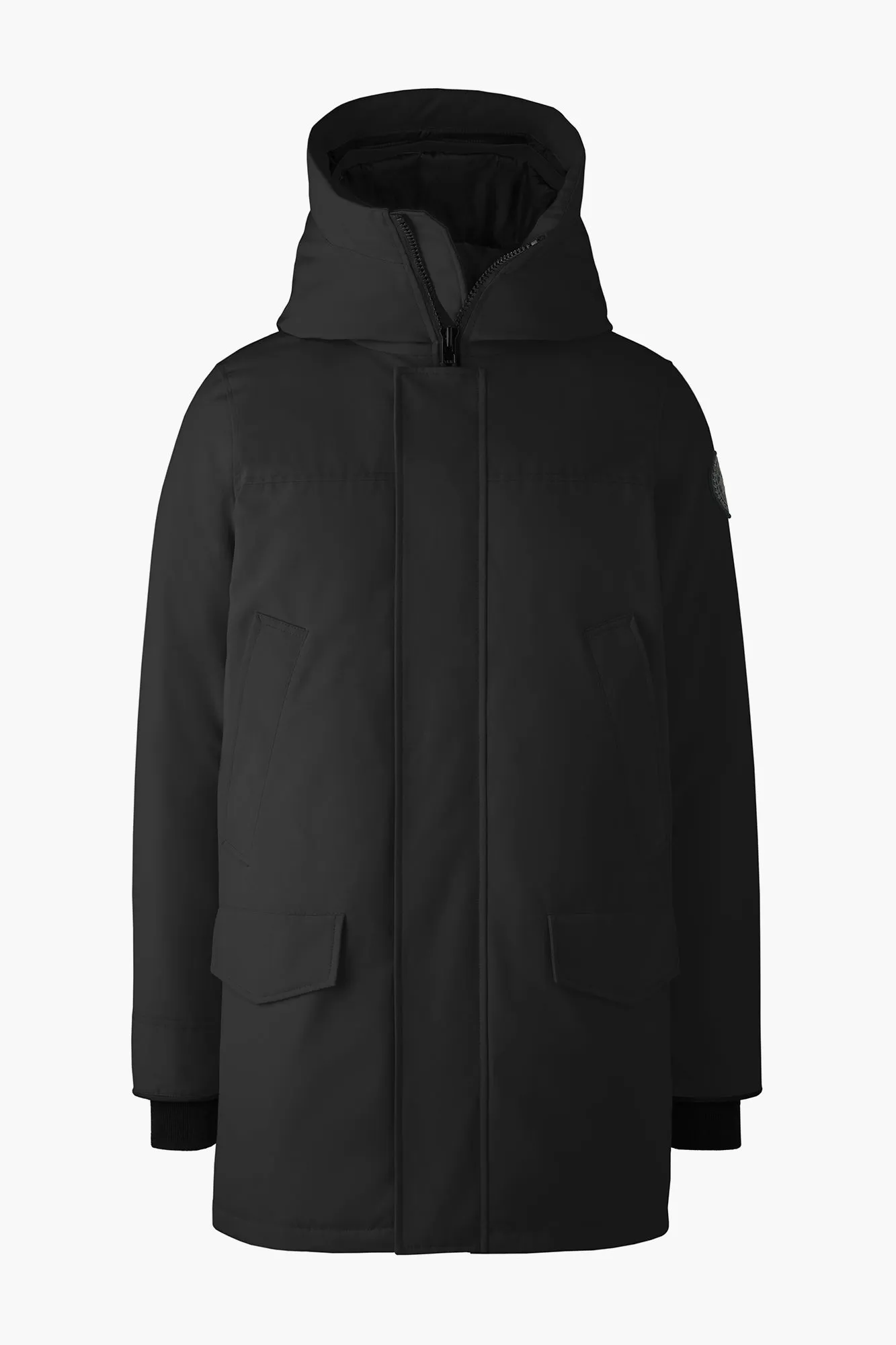 Black Mens Black Disc Langford Parka