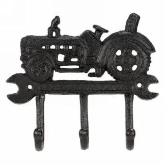 Black Tractor Wall Hook