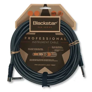 Blackstar Pro Series Instrument Cable - Straight to Angled - 6m / 20ft