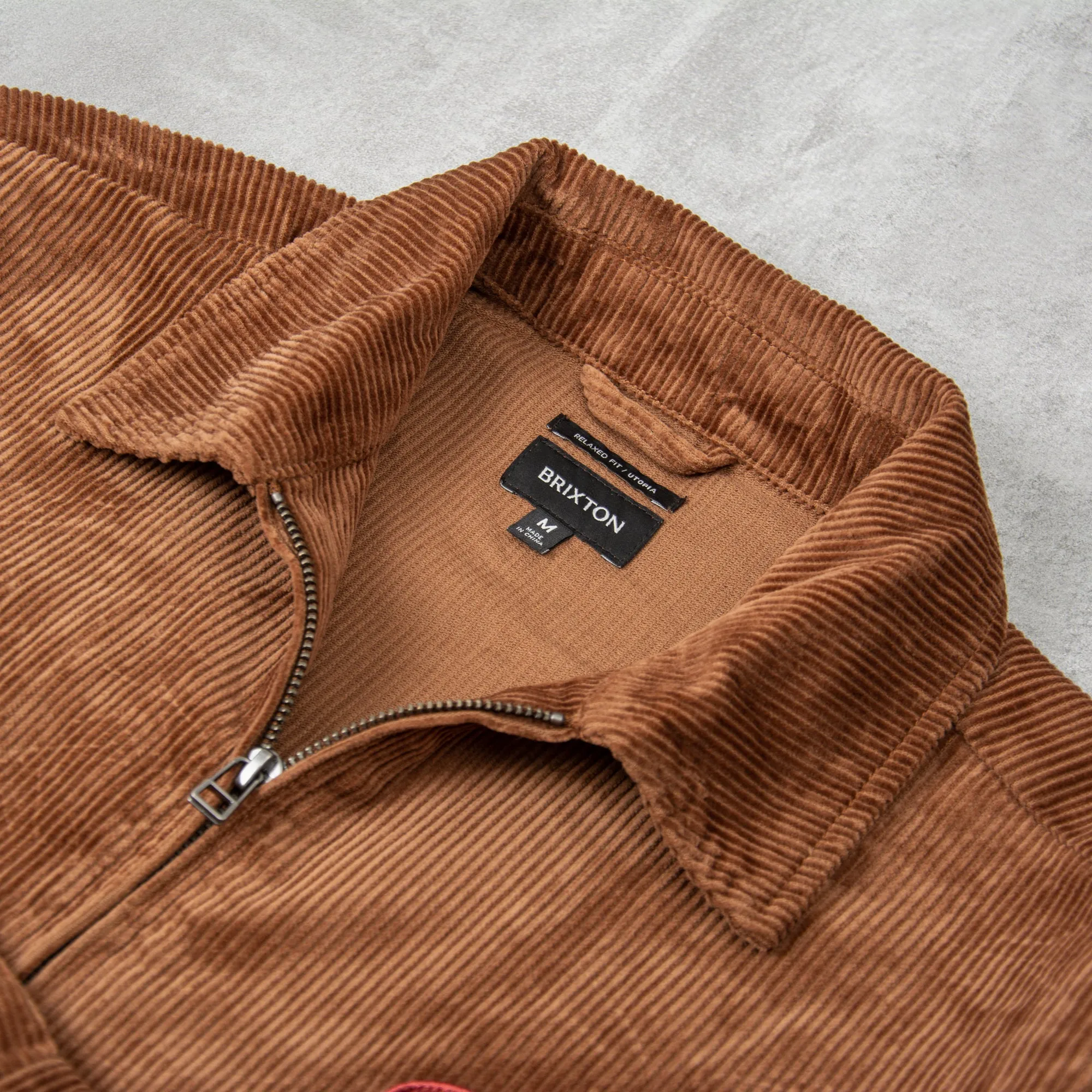 Brixton Utopia Cord Jacket - Bison