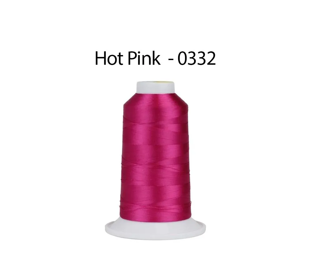 Coats Alcazar/Sylko Glanz Embroidery Thread 3000m - Over 40 Colours