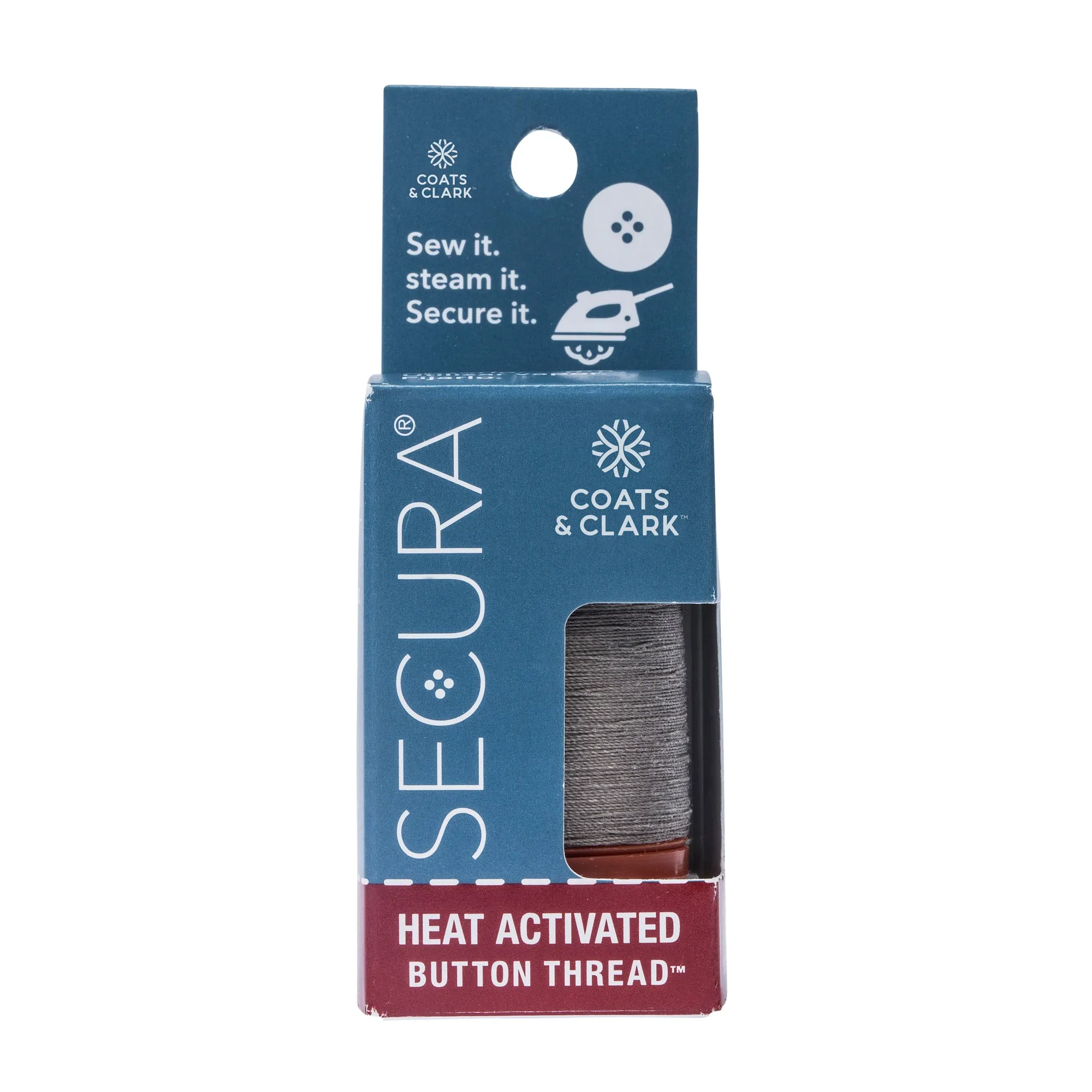 Coats & Clark Secura Heat Activated Button Thread - Clearance shades