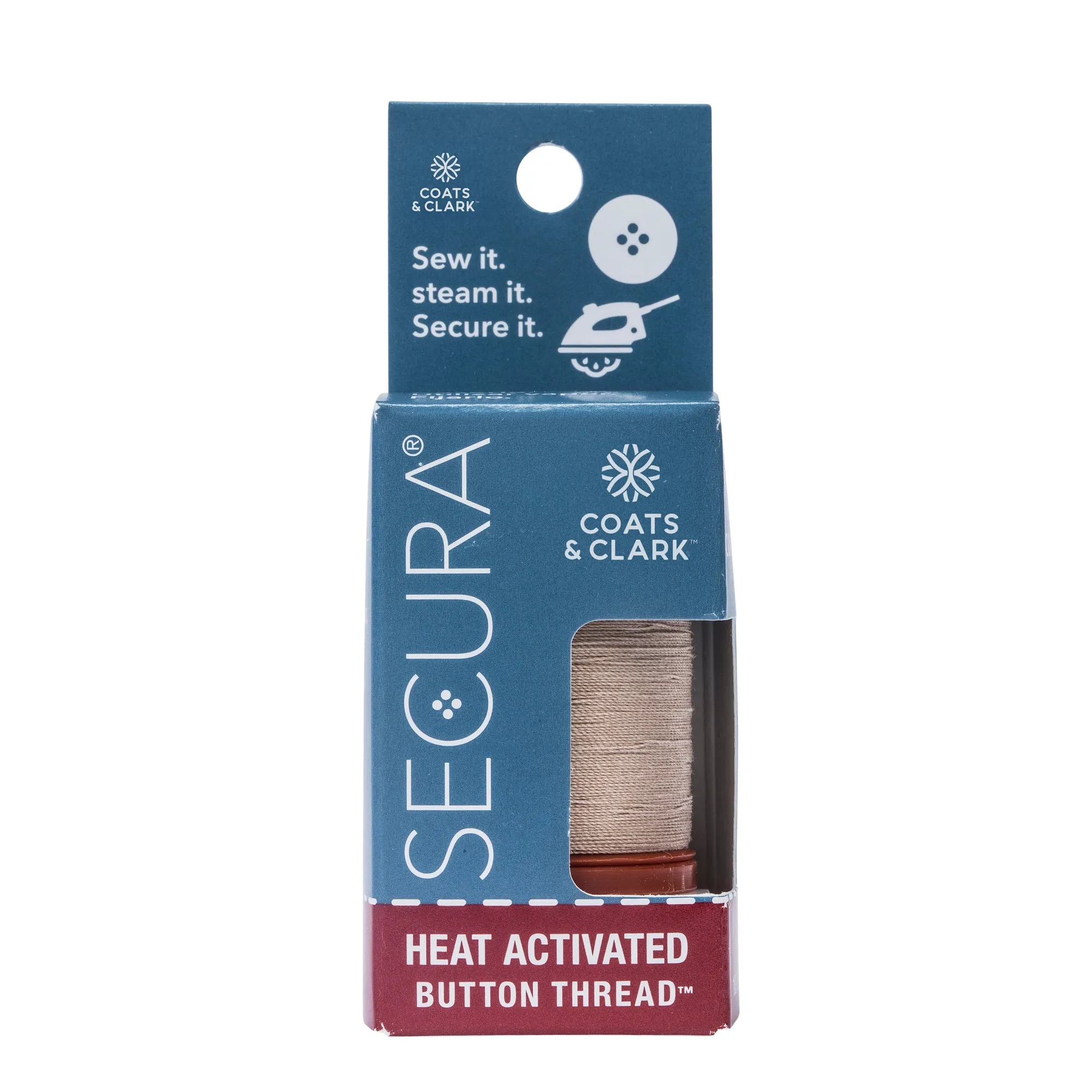 Coats & Clark Secura Heat Activated Button Thread - Clearance shades