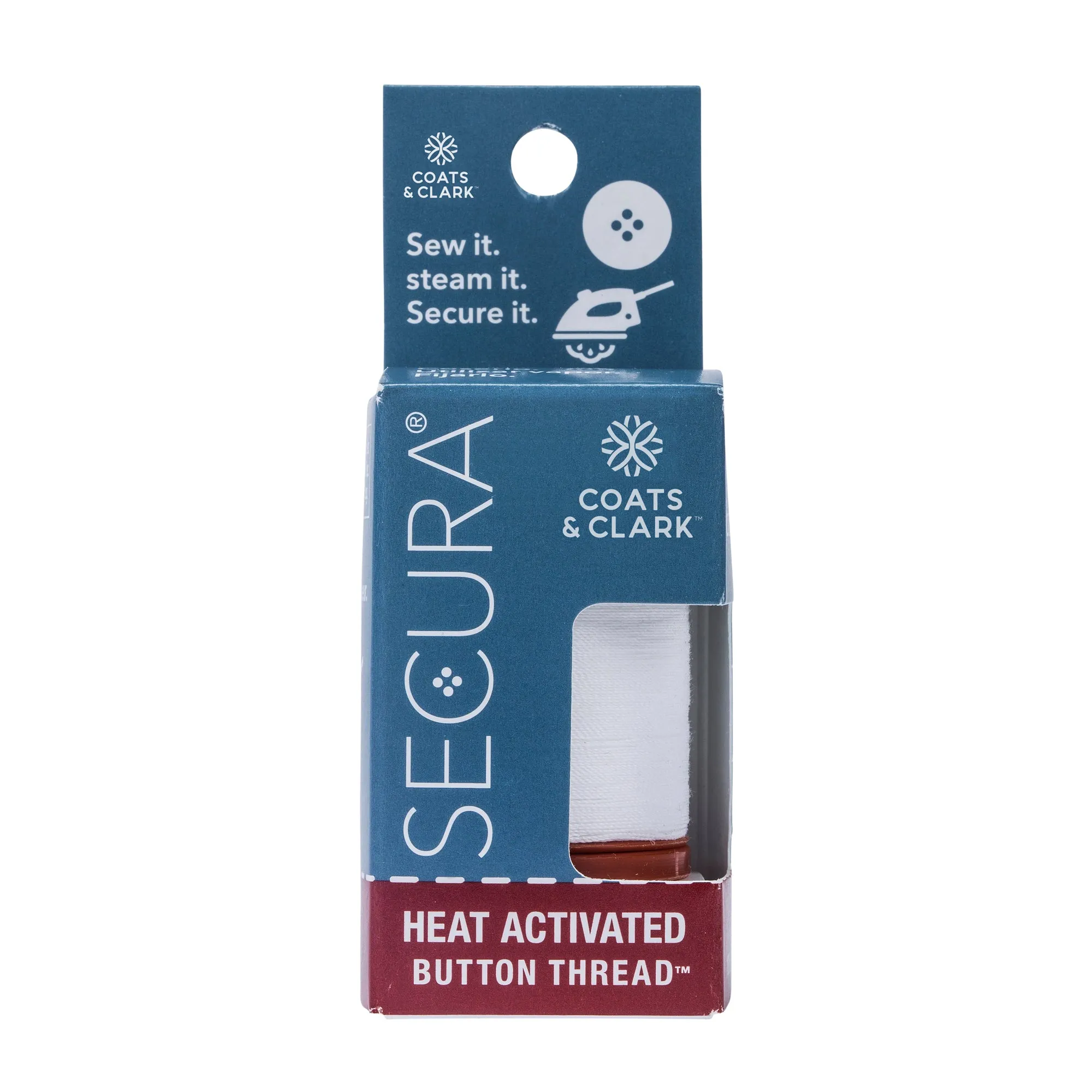 Coats & Clark Secura Heat Activated Button Thread - Clearance shades