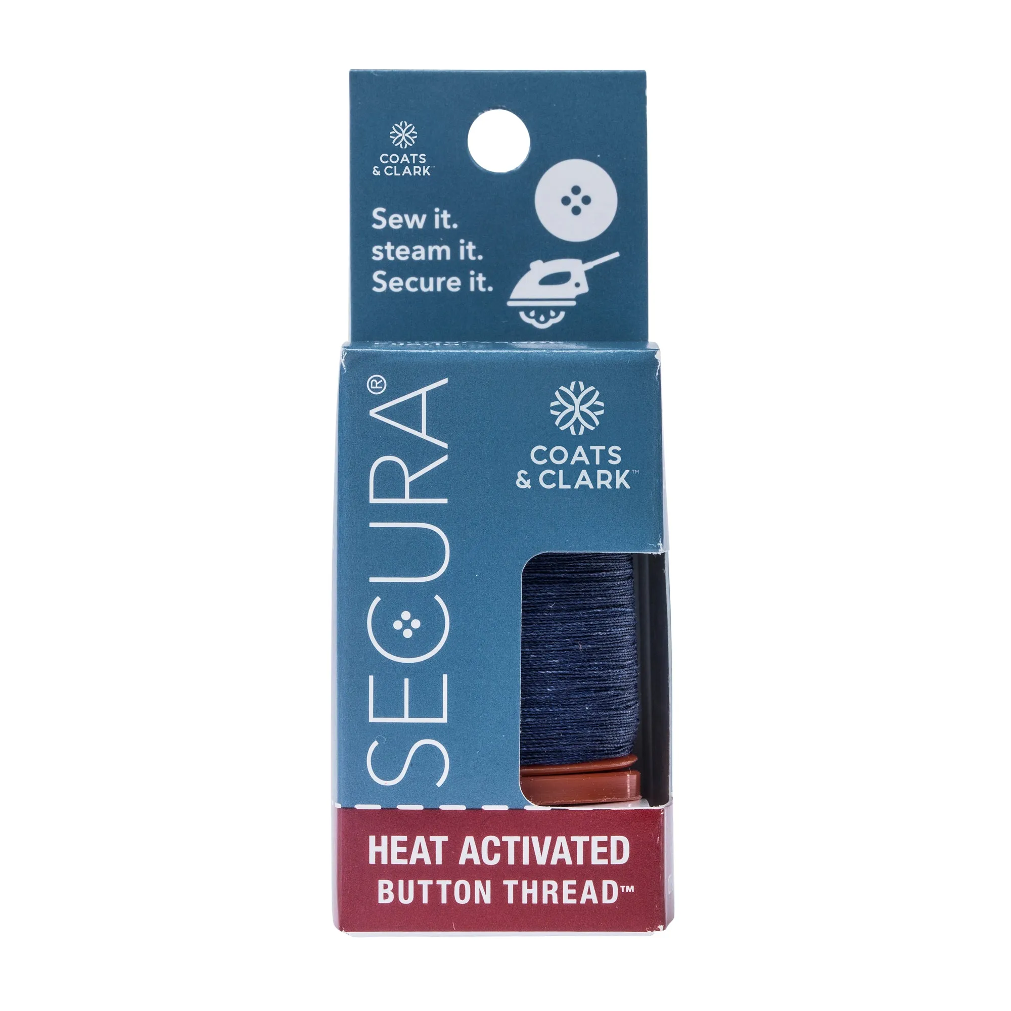 Coats & Clark Secura Heat Activated Button Thread - Clearance shades