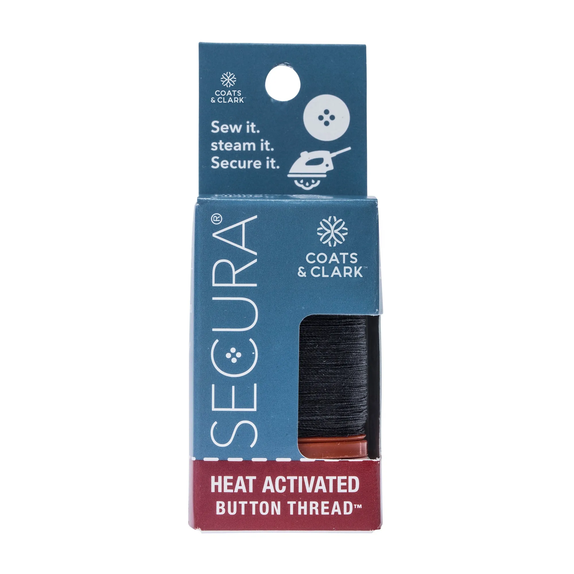 Coats & Clark Secura Heat Activated Button Thread - Clearance shades