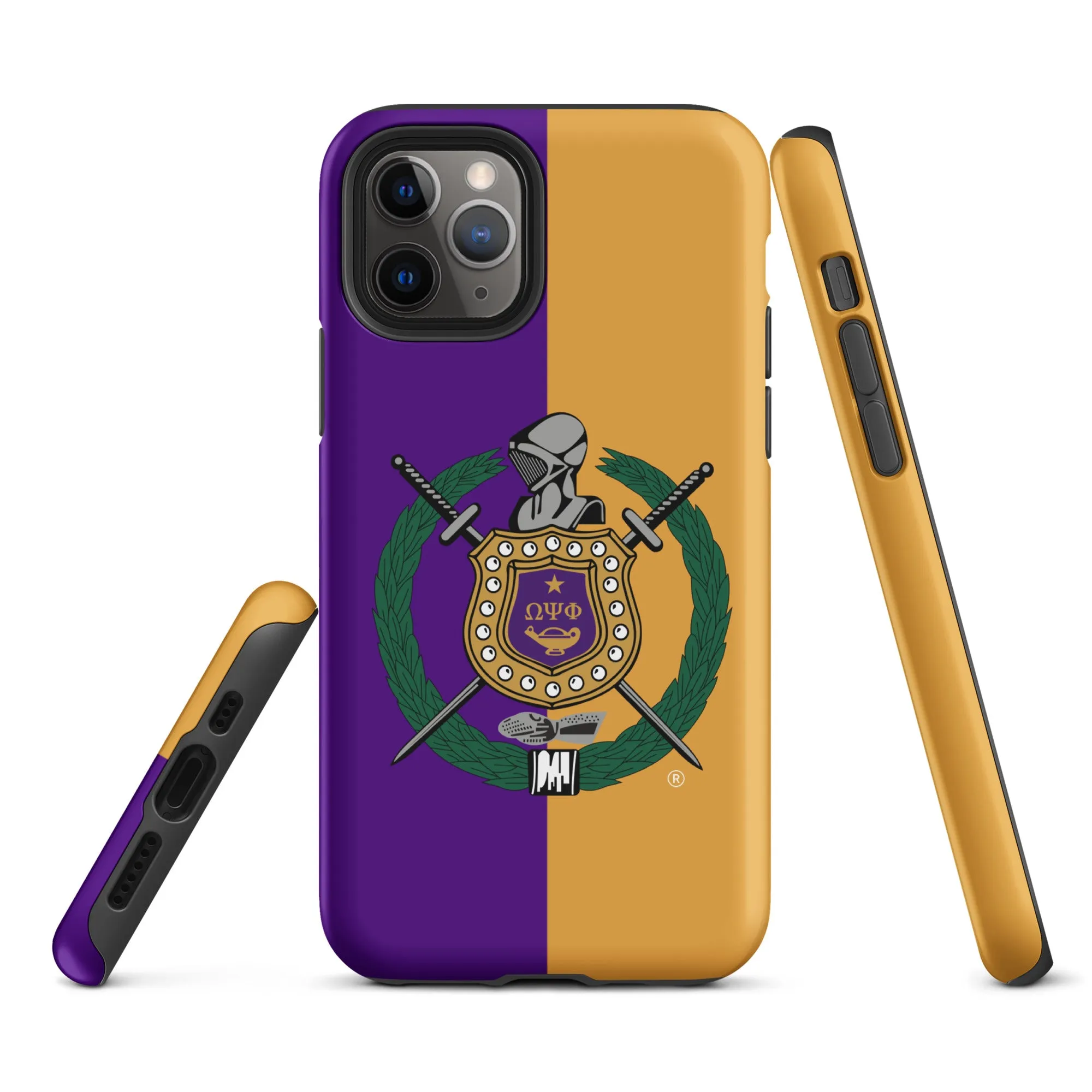 Color Block Omega Shield iPhone Case