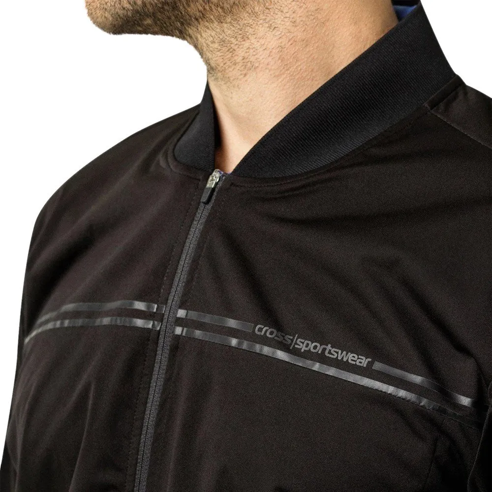 Cross Storm Windproof Golf Jacket - Black