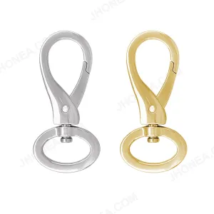 Designer Metal Swivel Lever Snap Hooks Clasp Buckle