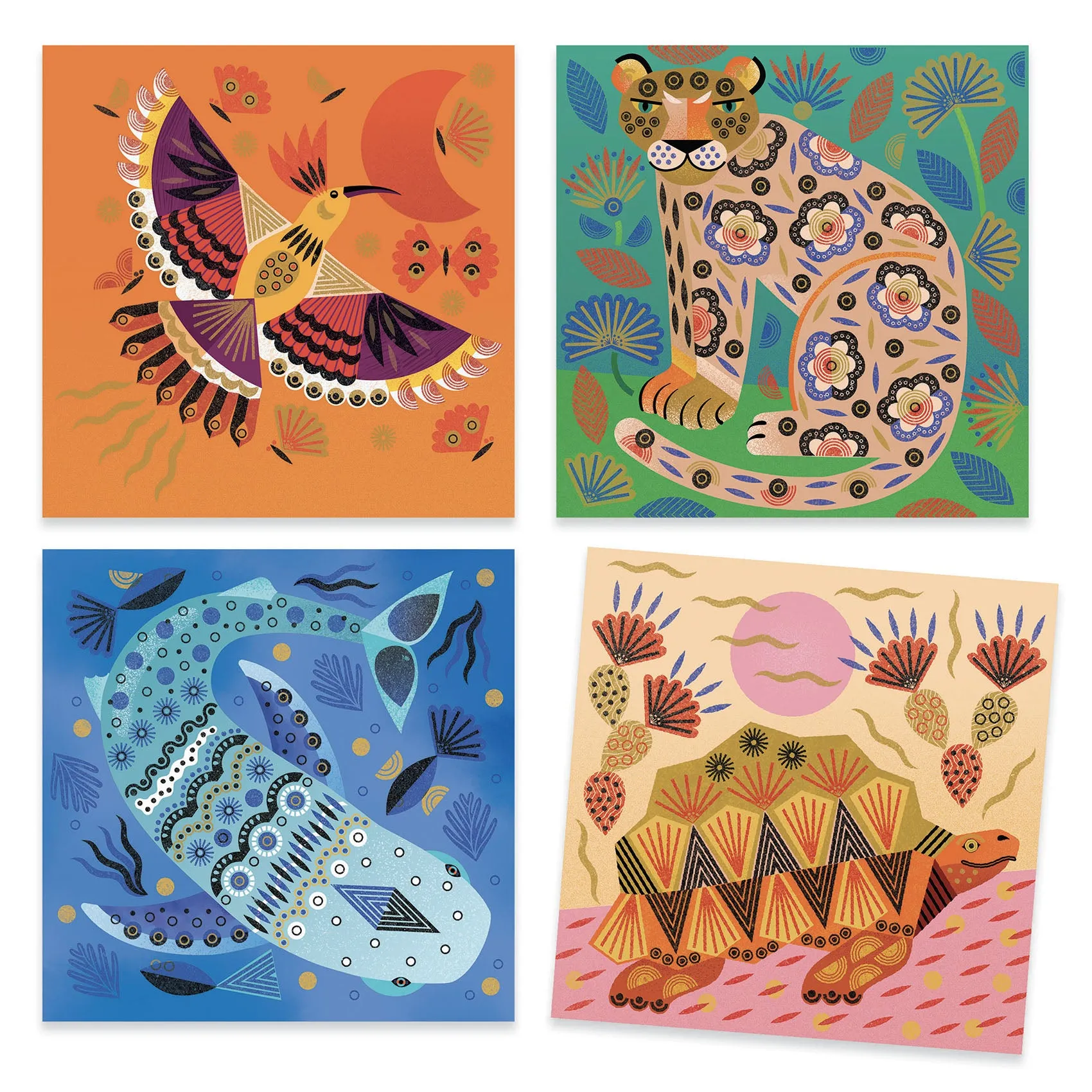 Djeco Stamps – Patterns & Animals