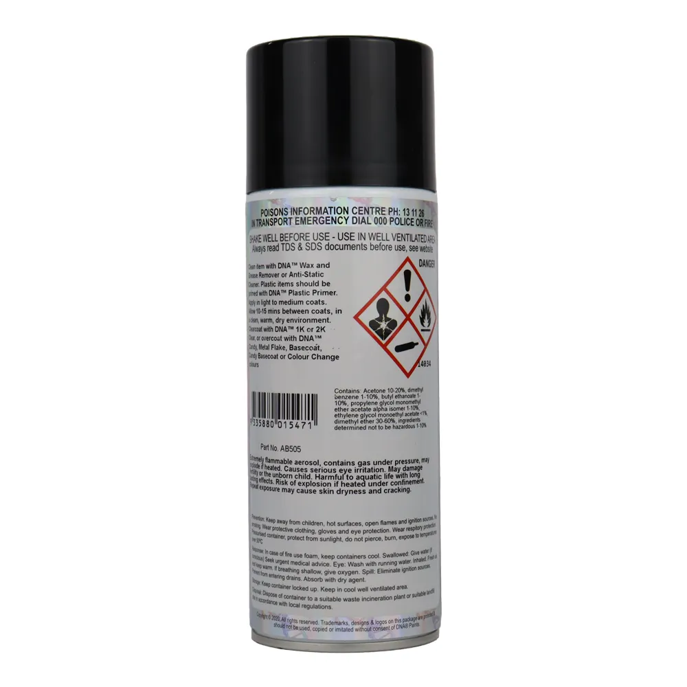 DNA PAINTS Helix Basecoat Spray Paint 350ml Aerosol Aqua Blue