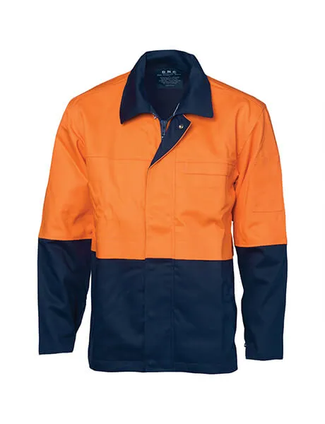 DNC Patron Saint Flame Retardant Two Tone Drill Welder's Jacket (3431)