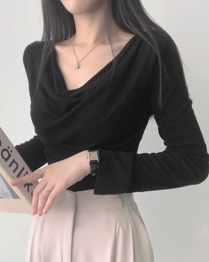 Drape Long Sleeves