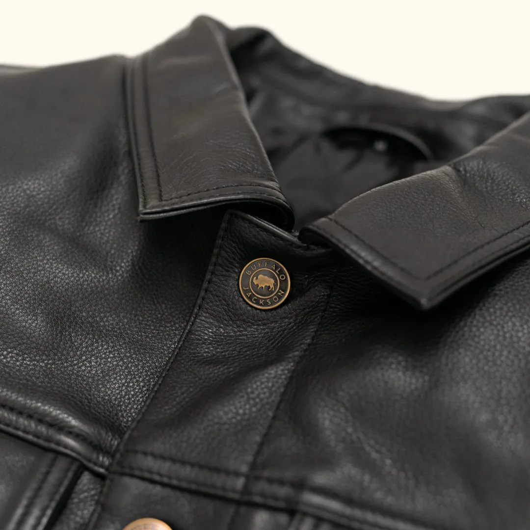 Driggs Leather Jacket | Black