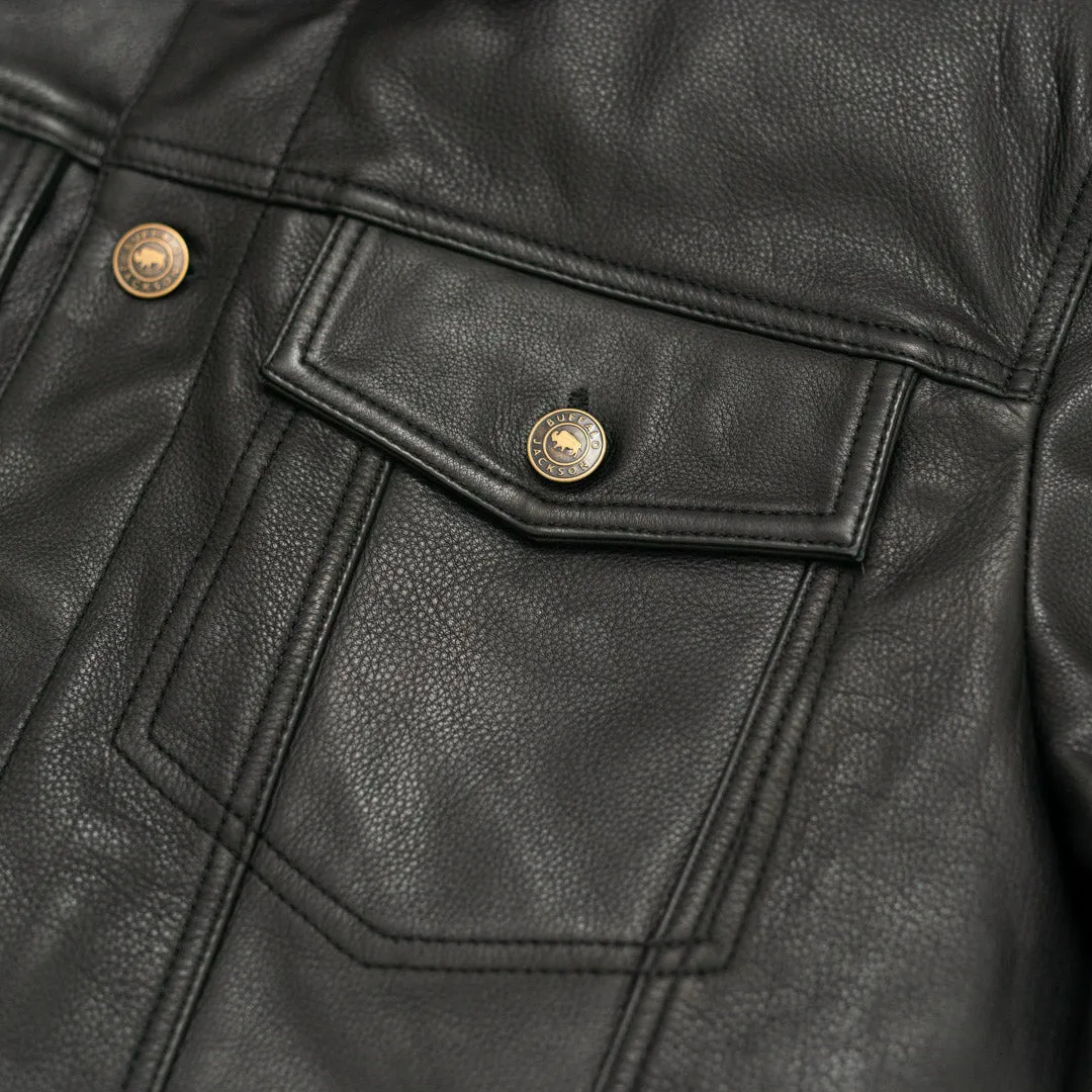 Driggs Leather Jacket | Black