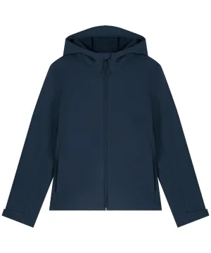 French Navy - Women’s Stella Discoverer hooded softshell  (STJW159)