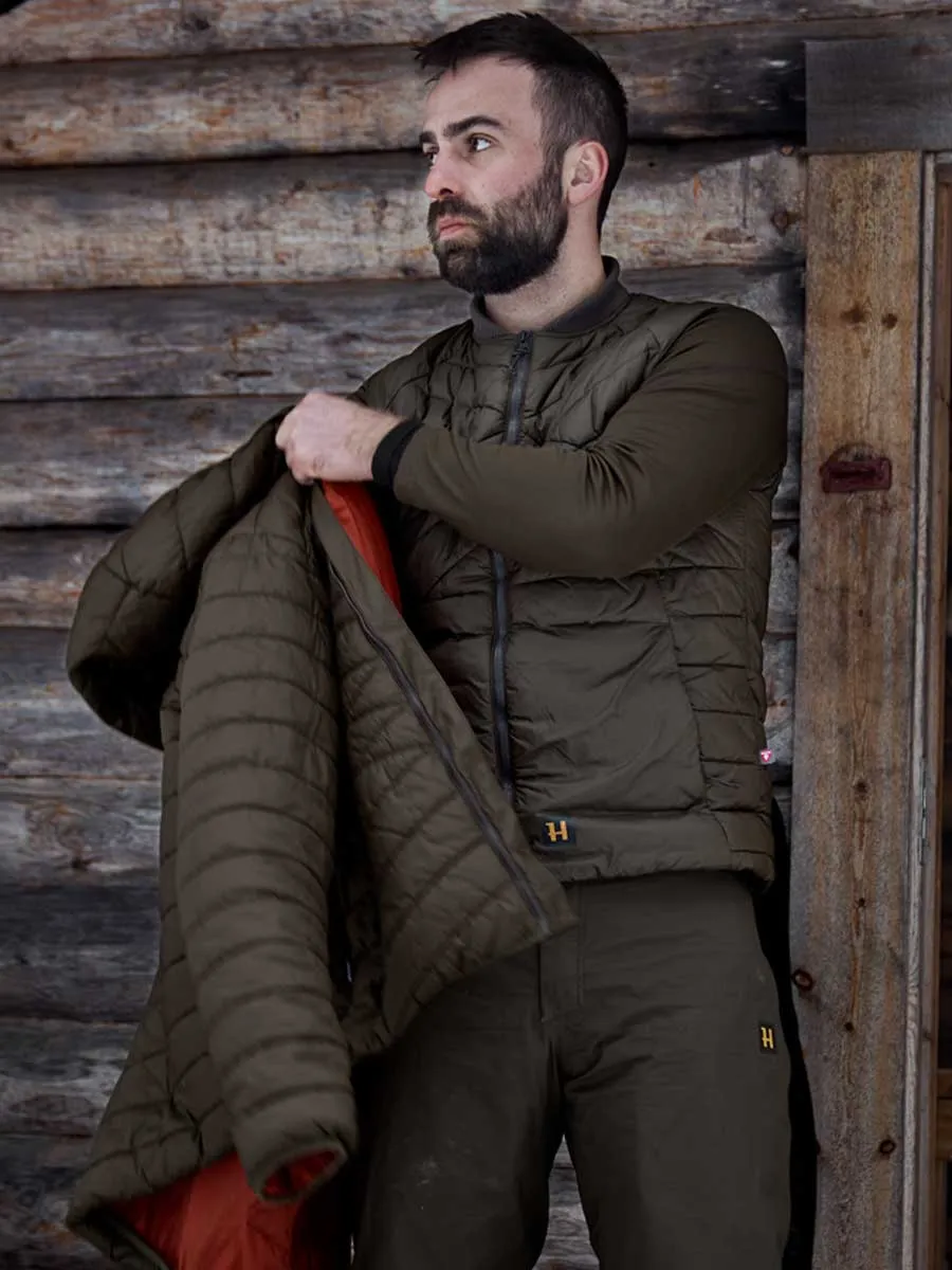 HARKILA Logmar Insulated Packable Waistcoat  - Mens - Willow Green