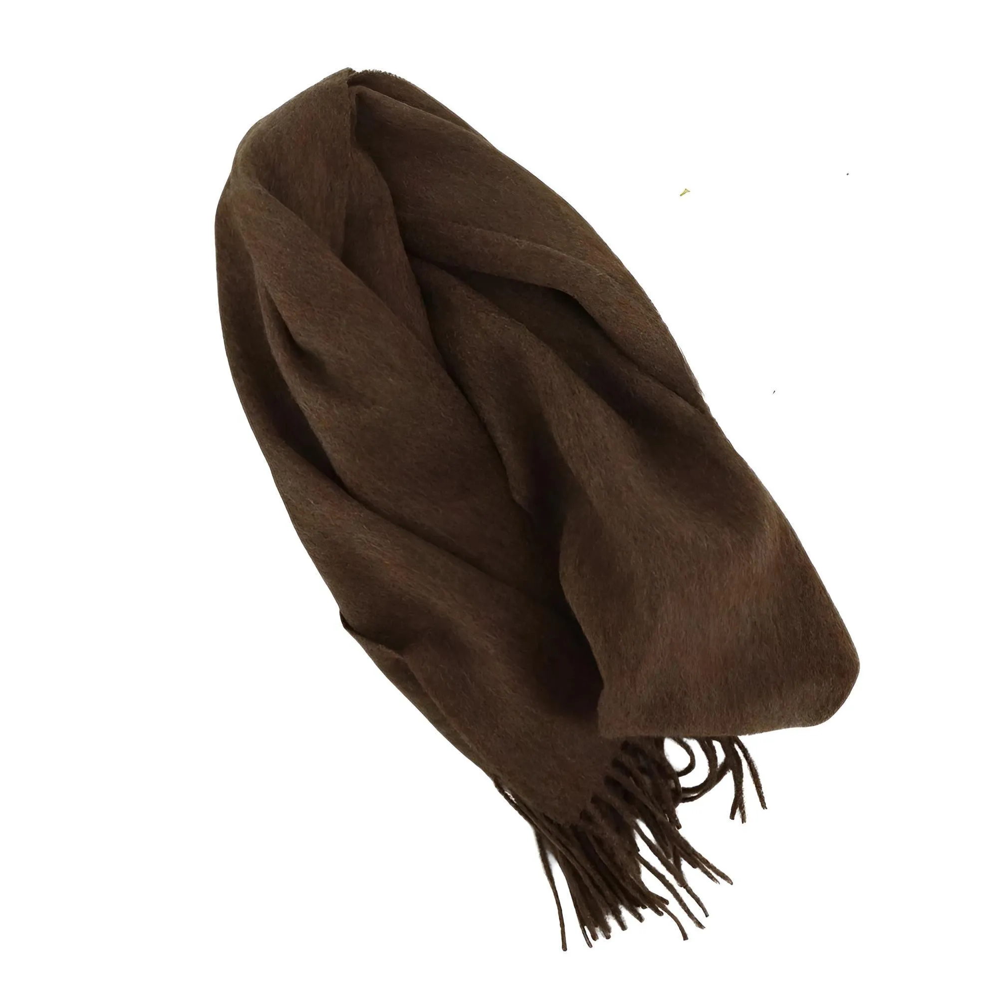 High Quality Men's Wool Scarf 100% Wool Solid Color Tassel Autumn Winter Business Versatile Classic Warm Soft