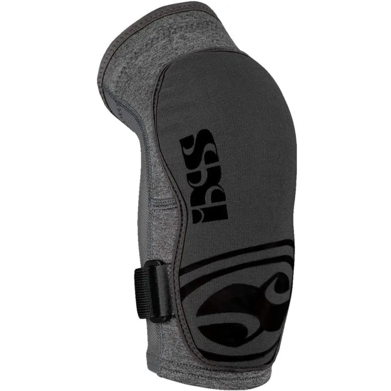 IXS Flow Evo  Breathable Moisture-Wicking Padded Protective Elbow Guard Grey Medium