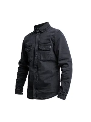 John Doe Motoshirt - Denim Black