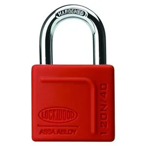 Lockwood 120N Brass 40mm Padlock 25mm Shackle 2DP