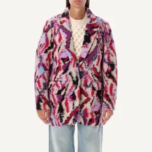 Marant Etoile Nilinda Jacket - Fuchsia