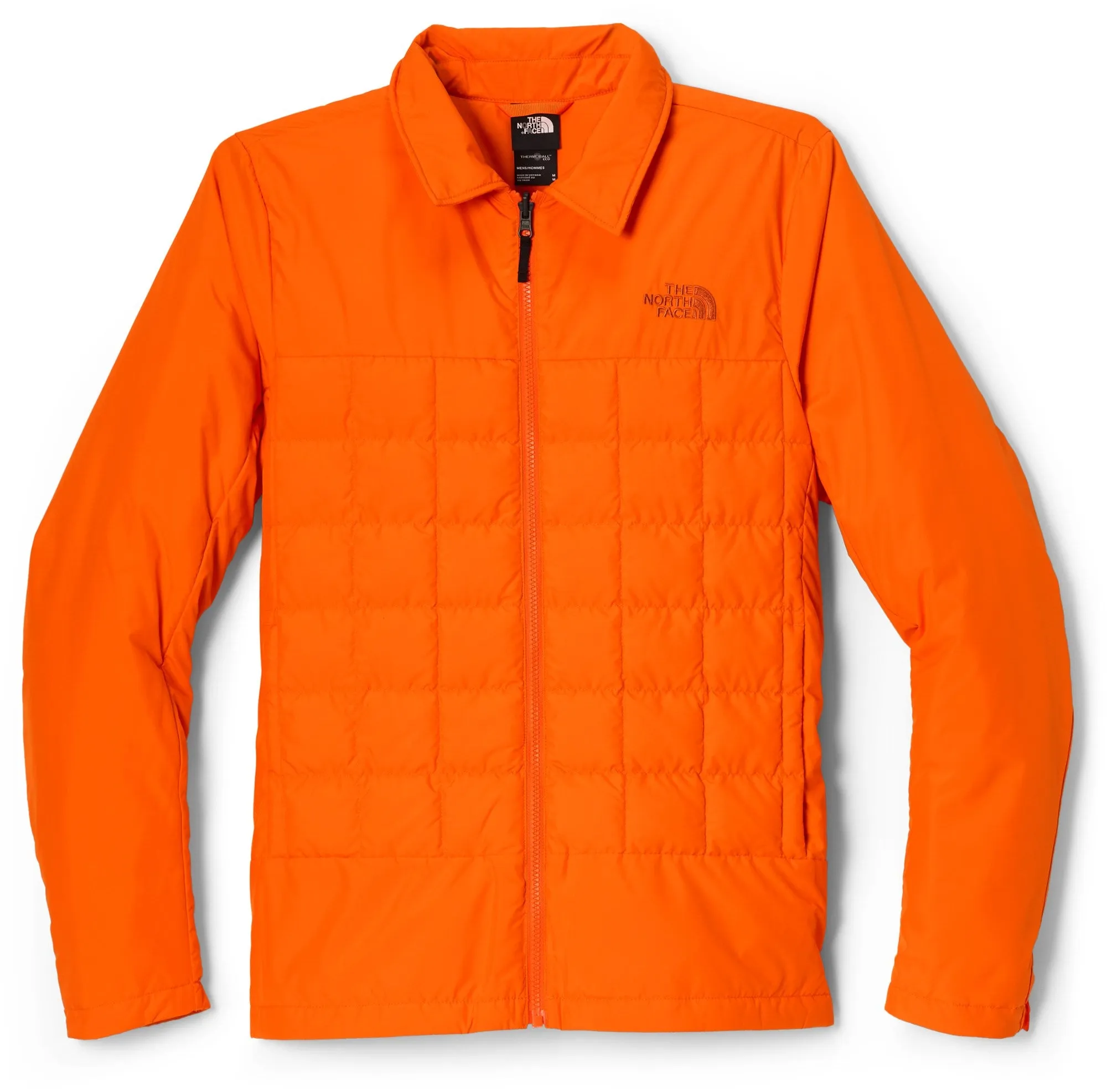 Men's Thermoball™ Eco Snow Triclimate® Jacket - Earthen Copper/TNF Orange