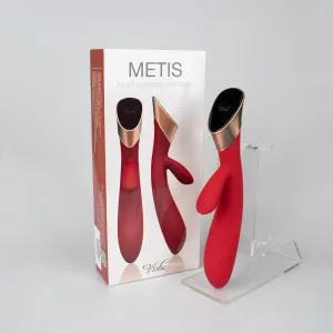 Metis Touch Panel Rabbit Vibrator Red