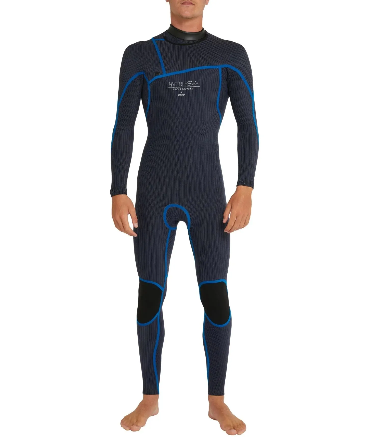 O'Neill Mens Hyperfreak 2/2mm Steamer Chest Zip Wetsuit