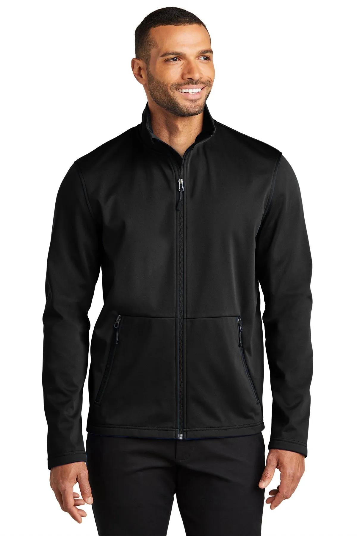 Port Authority Flexshell Custom Jackets, Deep Black