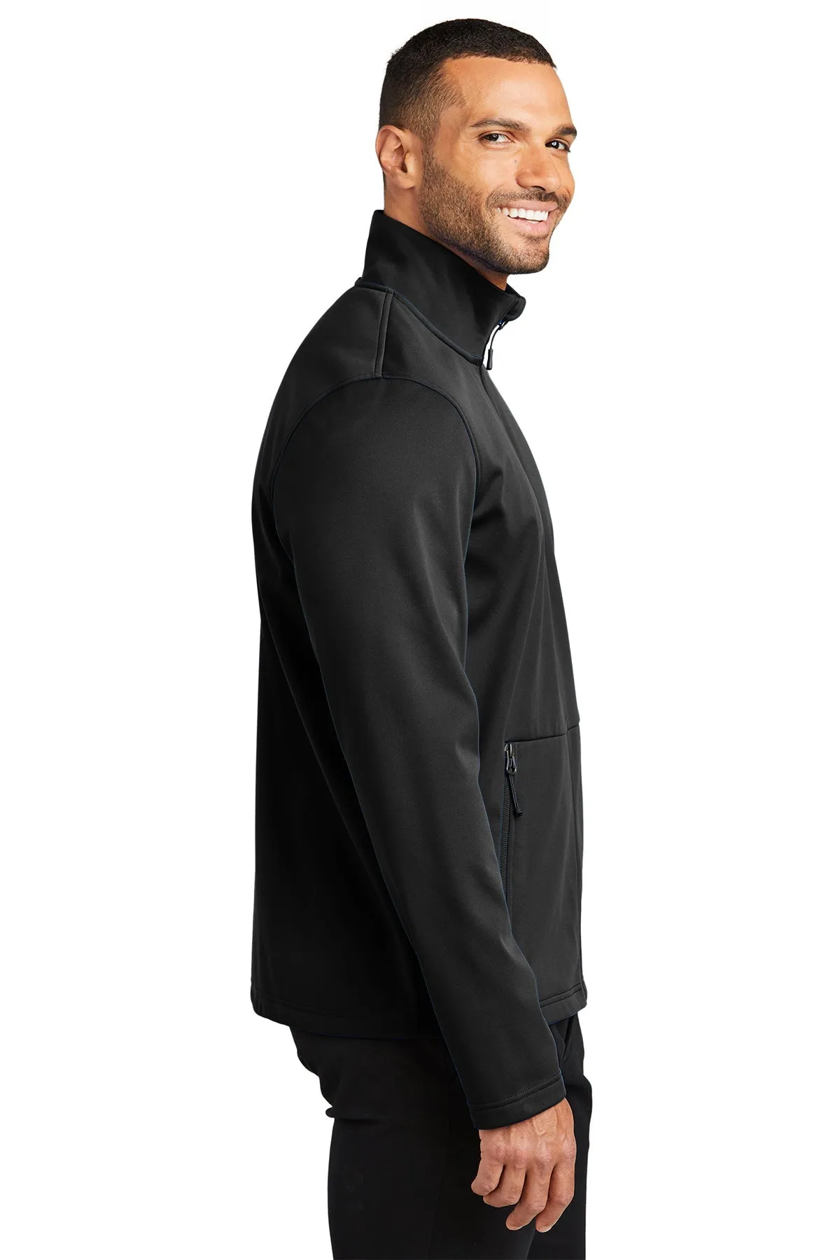 Port Authority Flexshell Custom Jackets, Deep Black