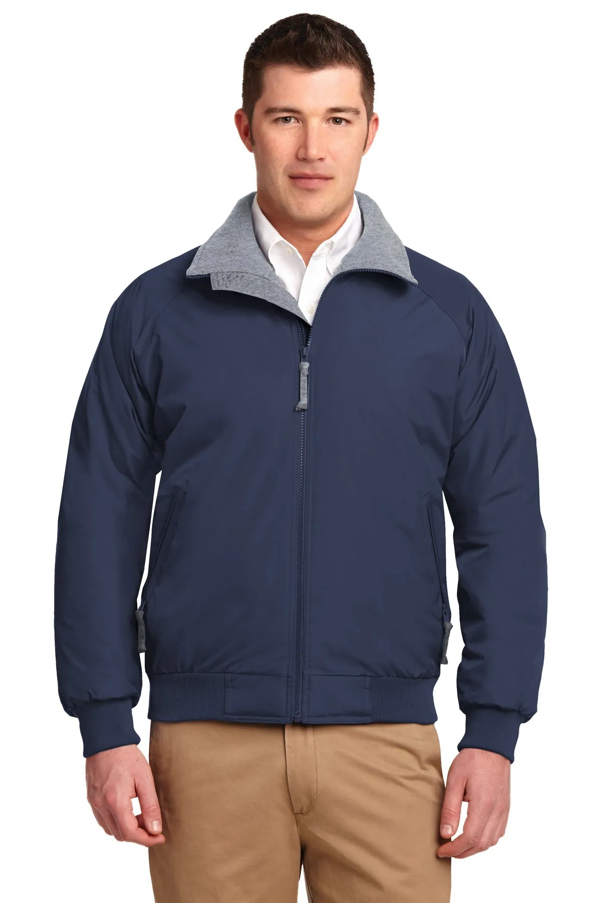 Port Authority Tall Challenger Custom Jackets, True Navy/ Grey Heather