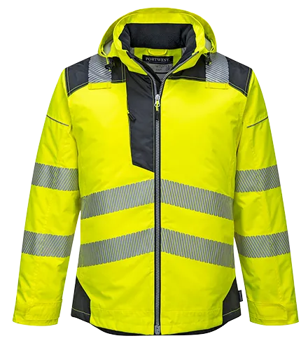 Portwest Vision Hi-Vis Rain Jacket (T400)